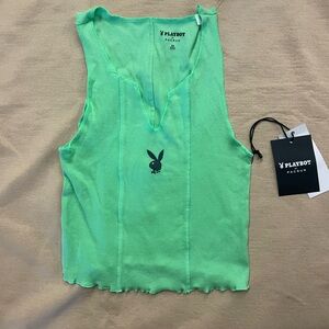 Playboy by PacSun cropped tank top